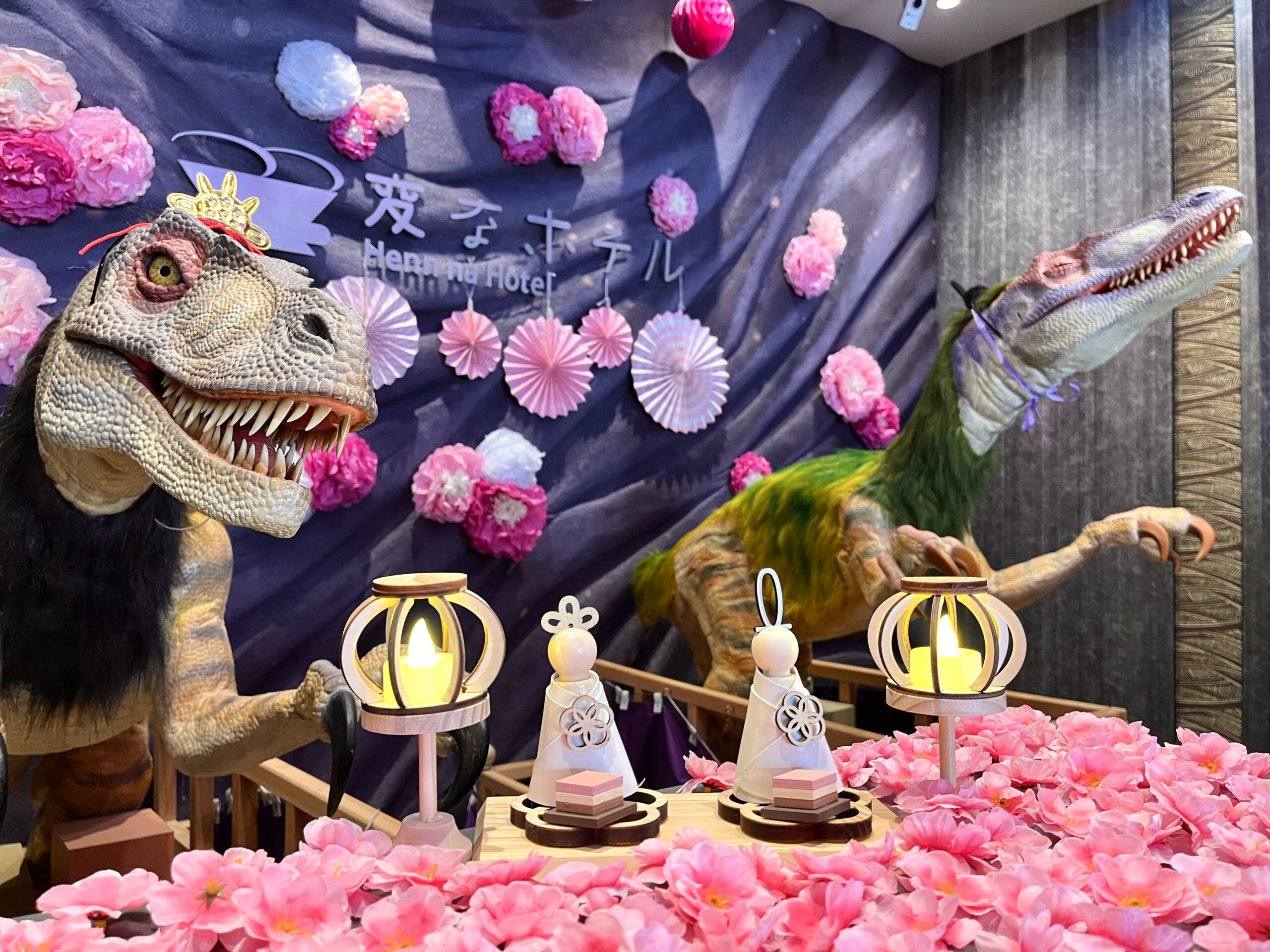 🌸Hinamatsuri decorations have been set up🌸