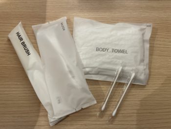 어메니티 세트(2층 어메니티 바) ※칫솔은 객실에 준비되어 있습니다.