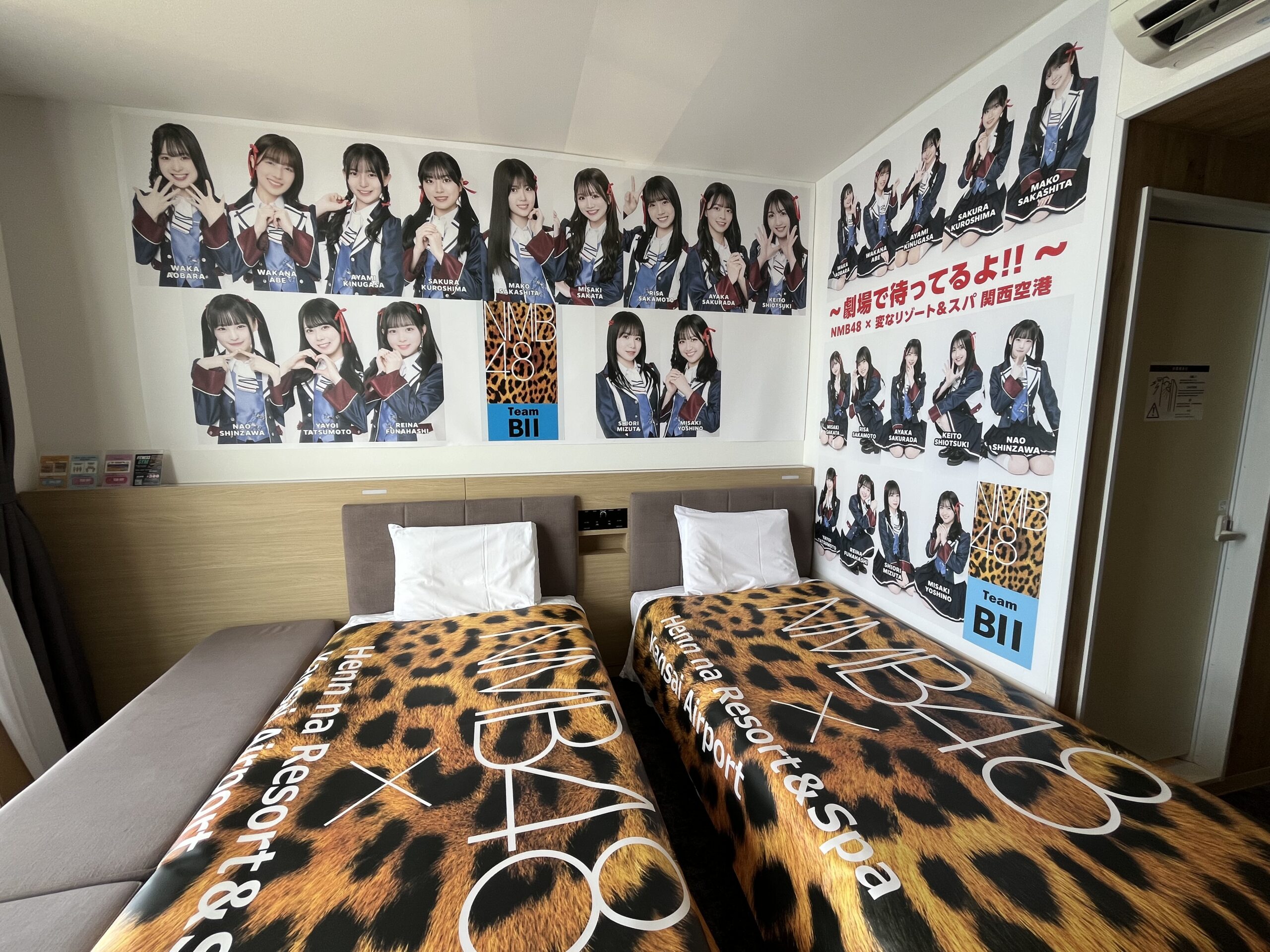 酒店业界最大规模 62 种主题房间与“NMB 48”合作限时推出“NMB48合作房间”