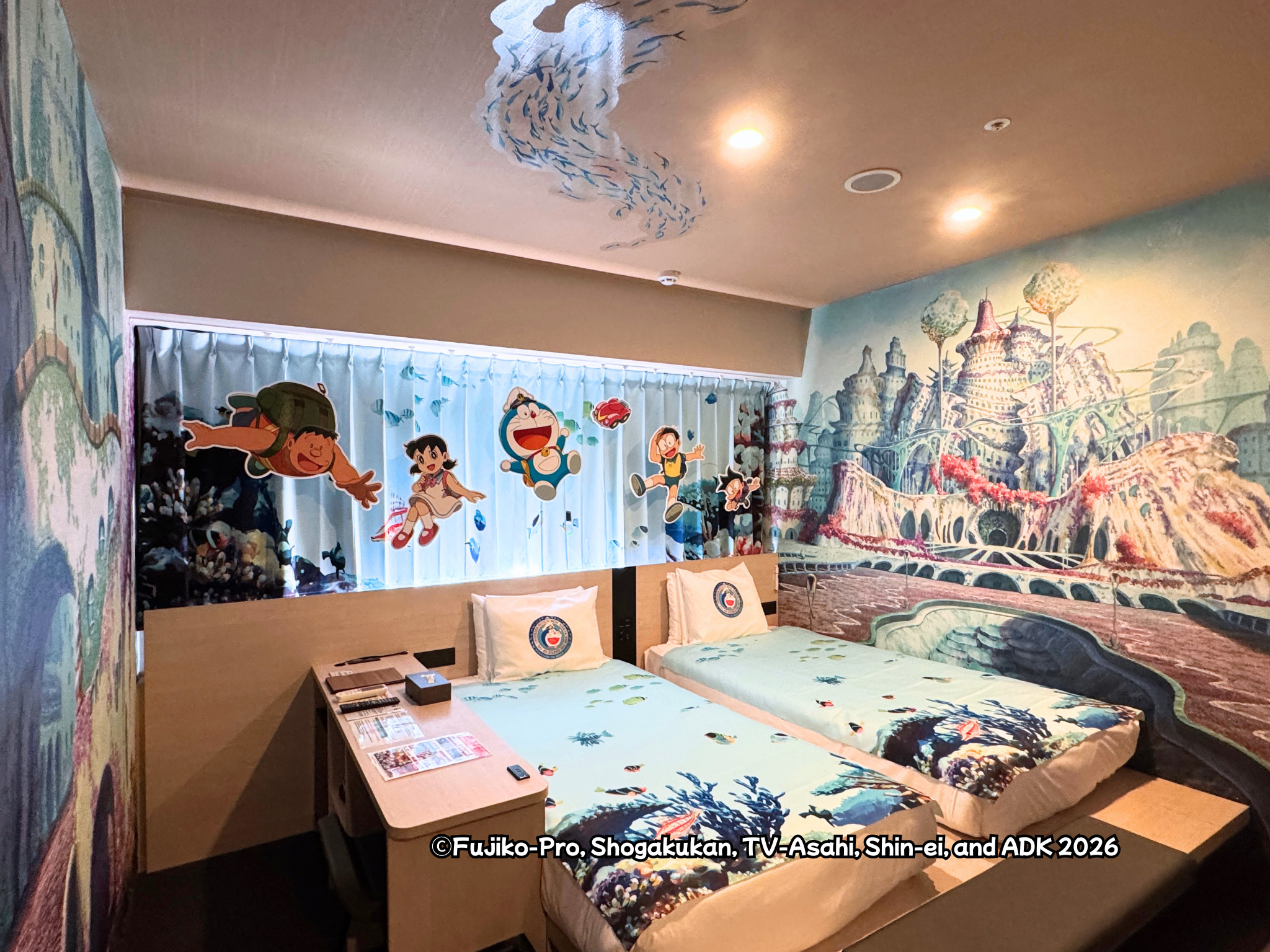 海茵娜飯店・海茵娜度假村＆水療中心 與《電影哆啦A夢 新‧大雄的海底鬼岩城》合作 「電影哆啦A夢房間」客房公開