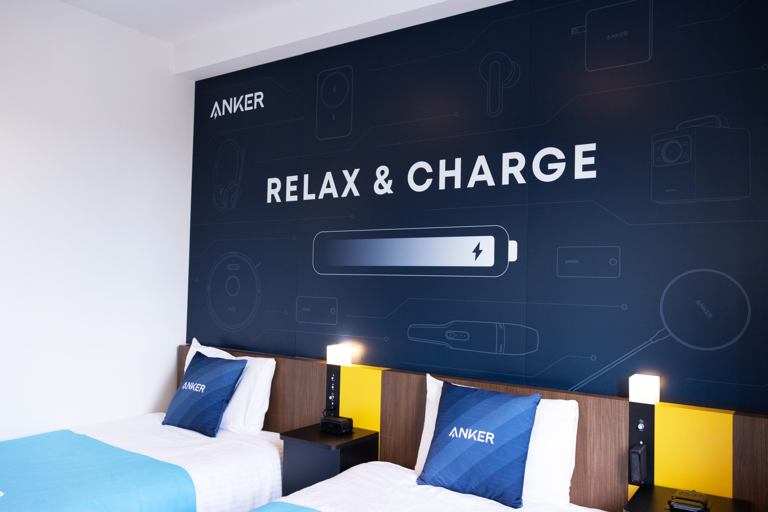 與 Anker Japan 合作 全國 5 間海茵娜飯店 「Anker Room」發售